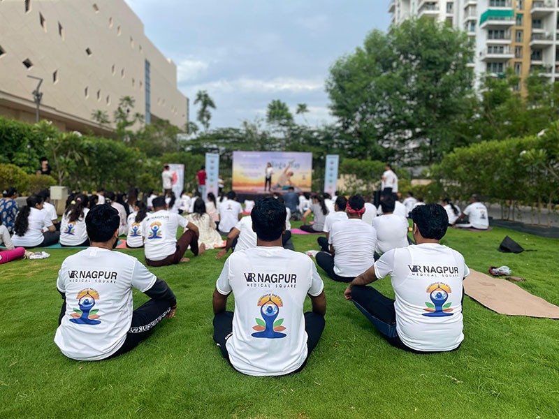 Celebrate International Yoga Day at VR Nagpur!